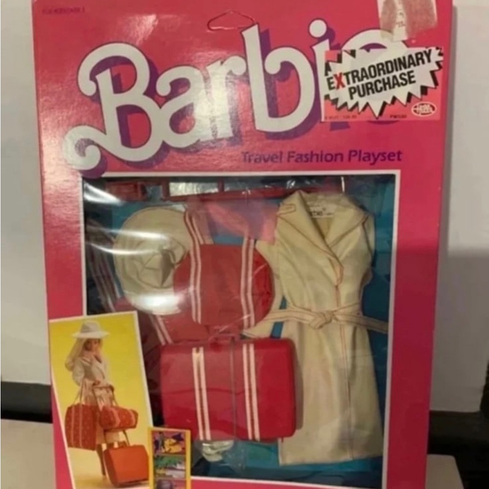 BARBIE Vintage‎ 1984 Travel Fashion Play Set #9264 NEW